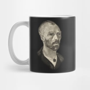 Vincent van Gogh Self Portrait in Vintage Sepia Mug